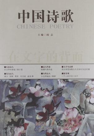 中国诗歌 2012.7(第31卷) 在文字的背面