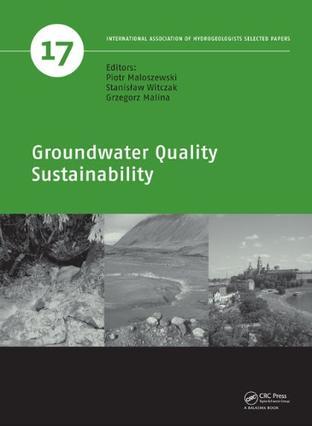 Groundwater quality sustainability