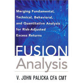 Fusion analysis merging fundamental, technical, behavioral, and quantitative analysis for risk-adjusted excess returns