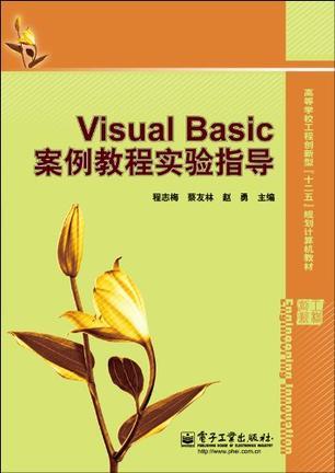 Visual basic案例教程实验指导