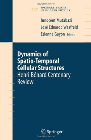 Dynamics of spatio-temporal cellular structures