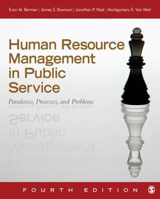 Human resource management in public service paradoxes, processes, and problems
