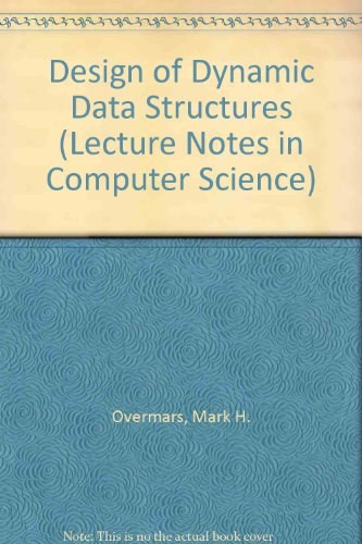 The design of dynamic data structures