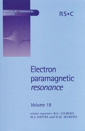 Electron Paramagnetic Resonance. Vol. 19