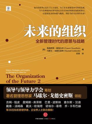 未来的组织 全新管理时代的愿景与战略 visions, strategies, and lnsights on managing in a new era