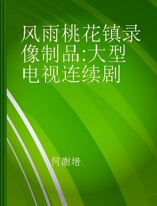 风雨桃花镇 大型电视连续剧