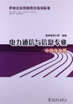 电力通信与信息专业 中级作业员