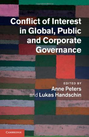 Conflict of interest in global, public and corporate governance