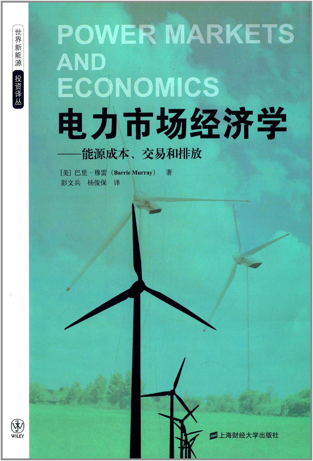 电力市场经济学 能源成本、交易和排放