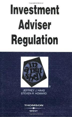 Investment adviser regulation in a nutshell
