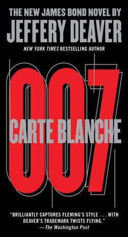 Carte Blanche the new James Bond novel
