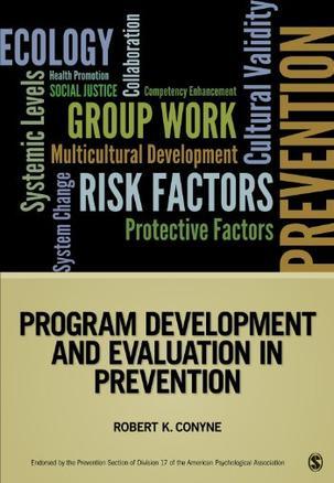 Program development and evaluation in prevention