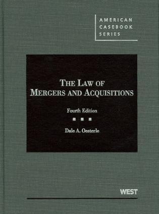 The law of mergers and acquisitions