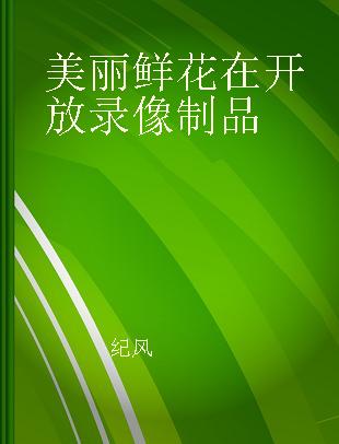 美丽鲜花在开放 大型电视连续剧