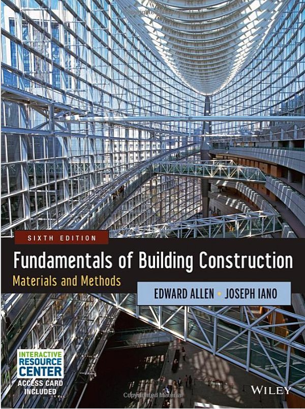 Fundamentals of building construction : materials and methods /