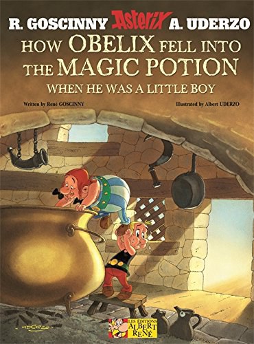 How Obelix fell into the magic potion when he was a little boy /