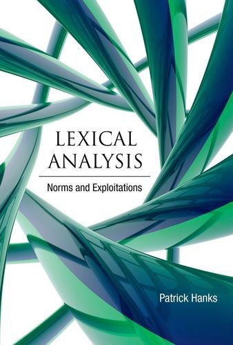 Lexical analysis : norms and exploitations /