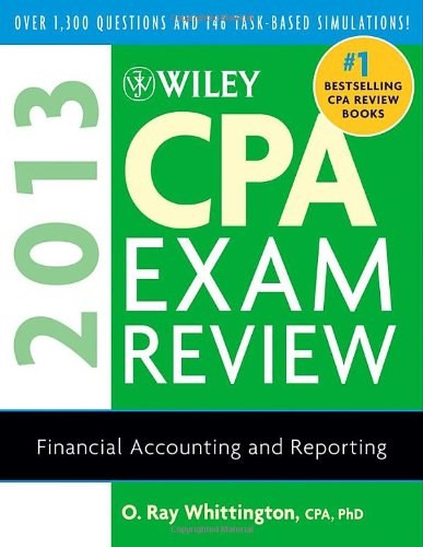 Wiley CPA exam review 2013.