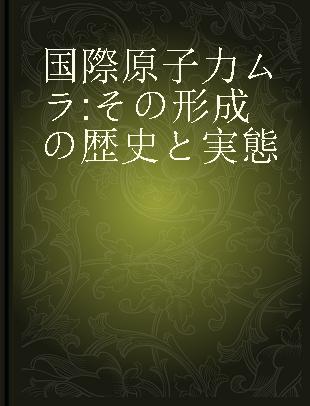 国際原子力ムラ その形成の歴史と実態