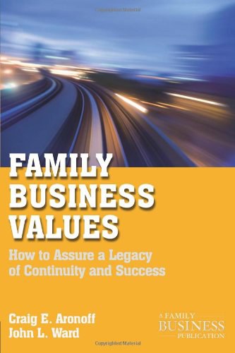 Family business values : how to assure a legacy of continuity and success /