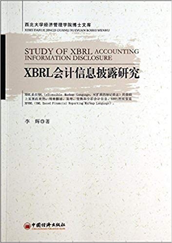 XBRL会计信息披露研究