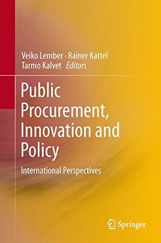 Public procurement, innovation and policy : international perspectives /