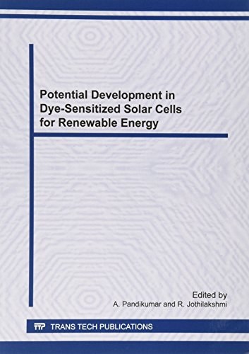 Potential development in dye-sensitized solar cells for renewable energy /