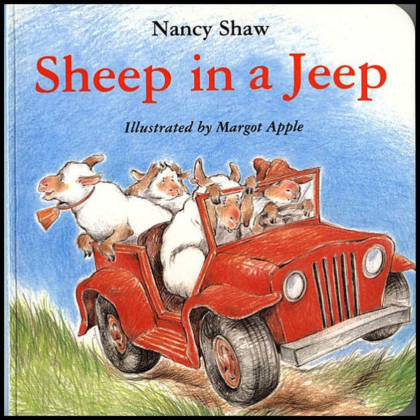 Sheep in a jeep /