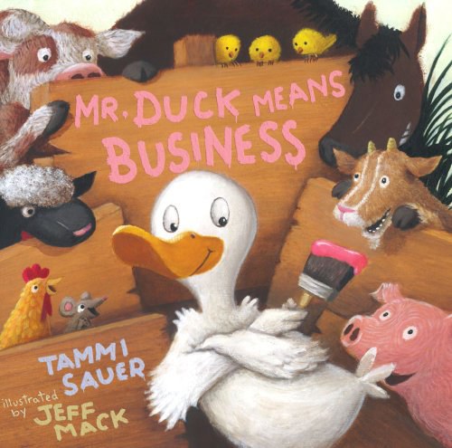 Mr. Duck means business /