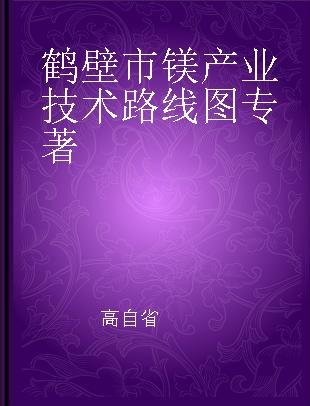 鹤壁市镁产业技术路线图