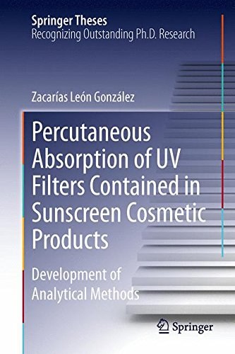 Percutaneous absorption of UV filters contained in sunscreen cosmetic products : development of analytical methods /