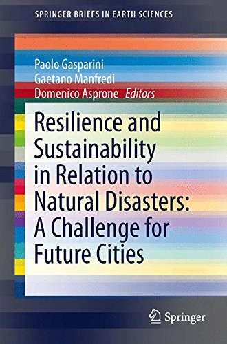 Resilience and sustainability in relation to natural disasters : a challenge for future cities /