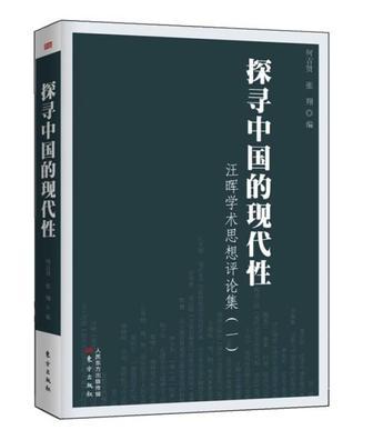 探寻中国的现代性 汪晖学术思想评论集 1