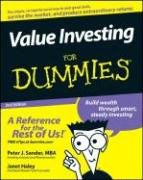 Value investing for dummies /