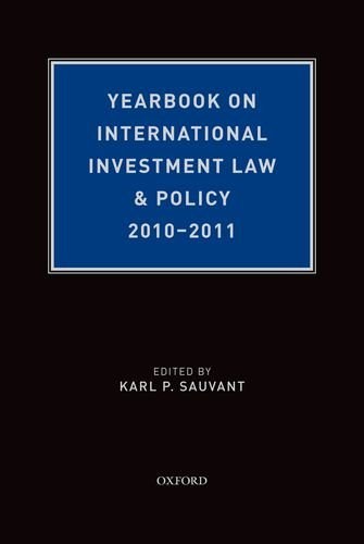 Yearbook on international investment law & policy 2010-2011 /