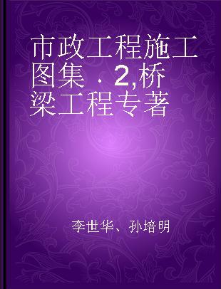 市政工程施工图集 2 桥梁工程