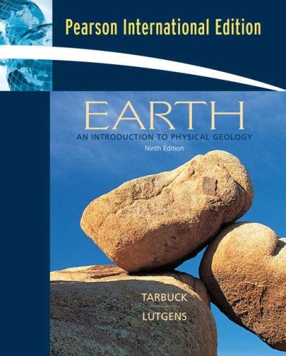Earth : an introduction to physical geology /