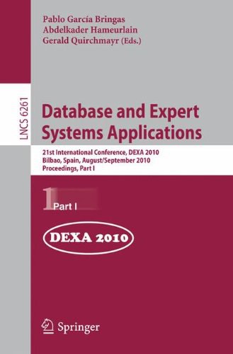 Database and expert systems applications. 21st international conference, DEXA 2010, Bilbao, Spain, August 30 - September 3, 2010 : proceedings /