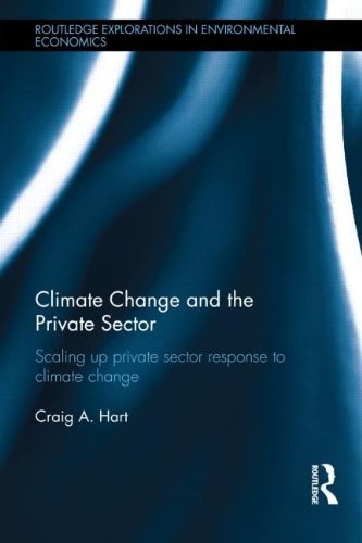 Climate change and the private sector : scaling up private sector response to climate change /