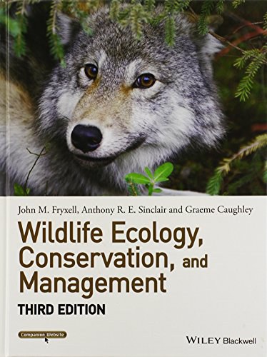 Wildlife ecology, conservation, and management.