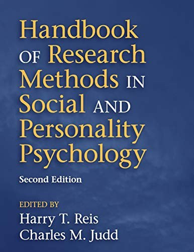 Handbook of research methods in social and personality psychology /