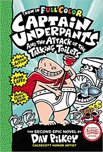 Captain Underpants and the attack of the talking toilets /