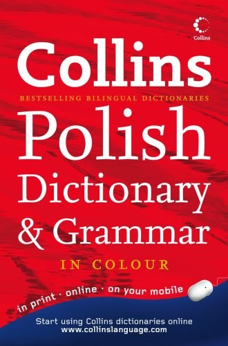 Collins Polish dictionary and grammar.