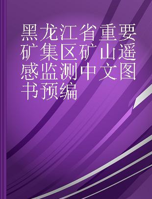 黑龙江省重要矿集区矿山遥感监测