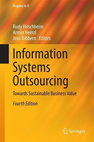 Information systems outsourcing : towards sustainable business value /