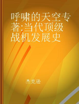 呼啸的天空 当代顶级战机发展史