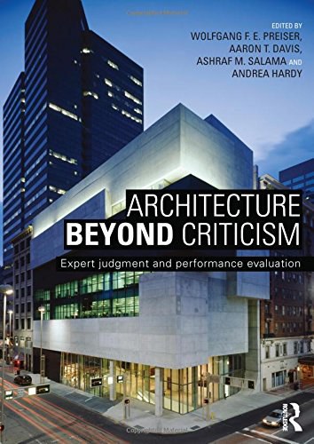 Architecture beyond criticism : expert judgment and performance evaluation /