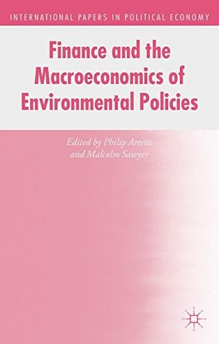 Finance and the macroeconomics of environmental policies /