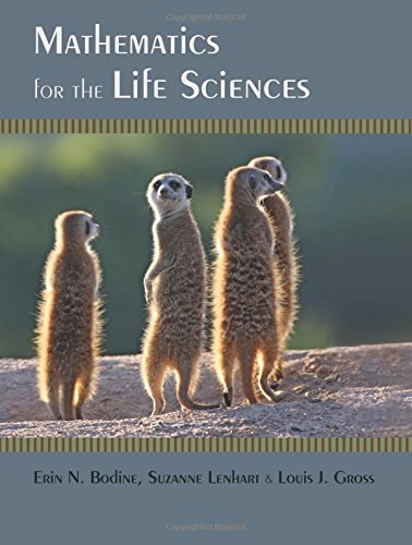 Mathematics for the life sciences /