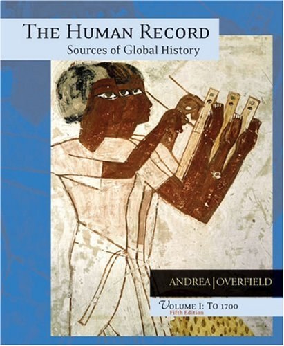 The human record : sources of global history.